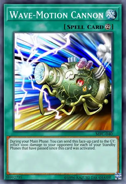 Edison Rulings for Wave-Motion Cannon